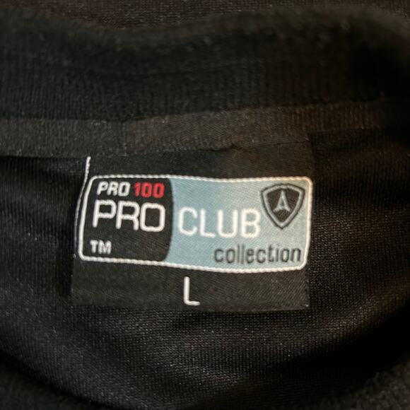 Aberdeen FC Mens Large Pro 100 Pullover Black Pro Club Collection - Picture 4 of 9